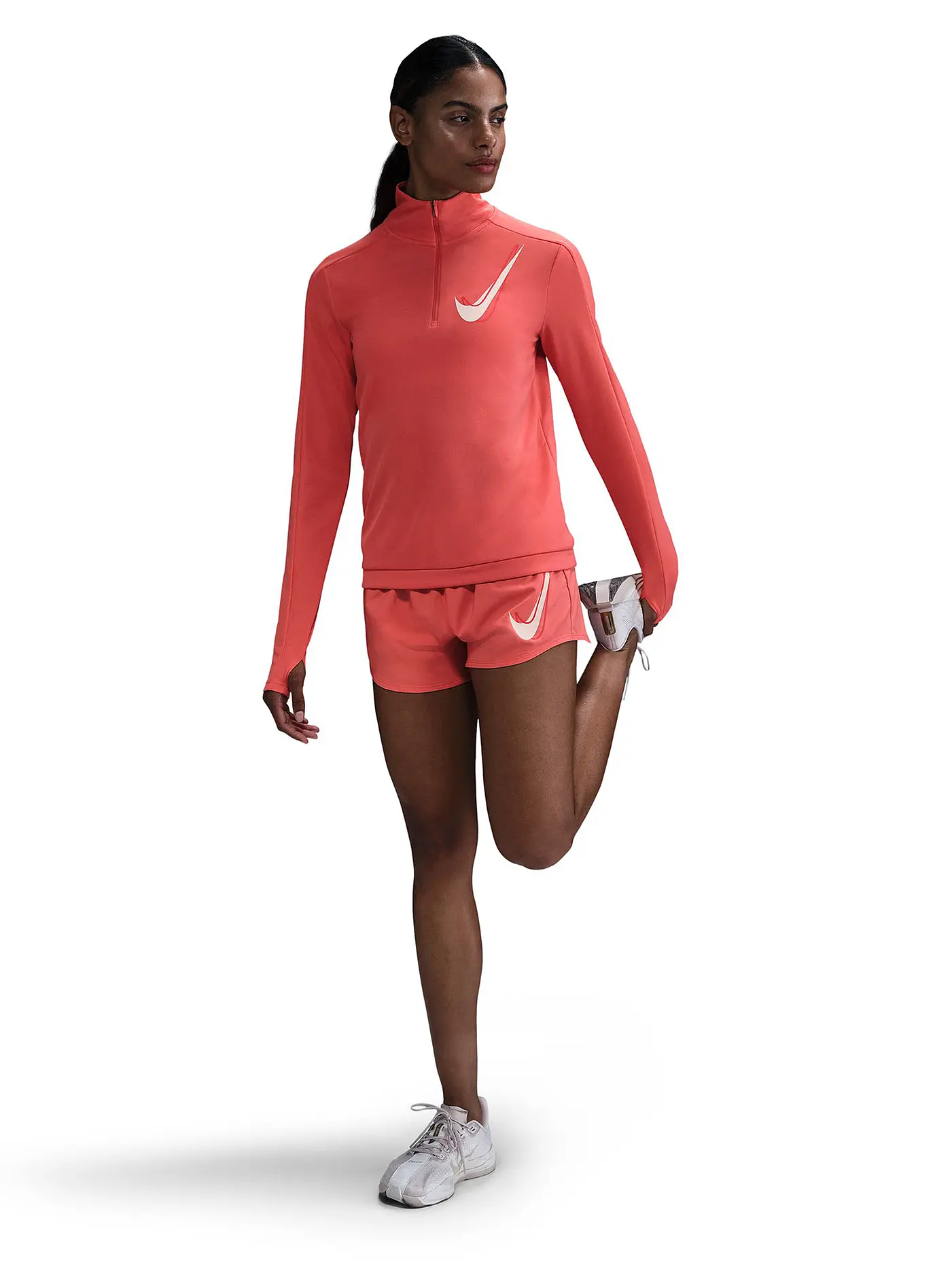 NIKE | Damen Laufsshirt Swoosh | 